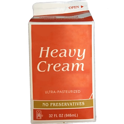 heavy cream