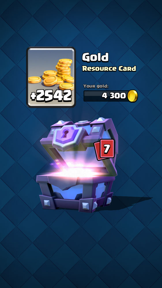 How many chests have i opened in clash clearance royale